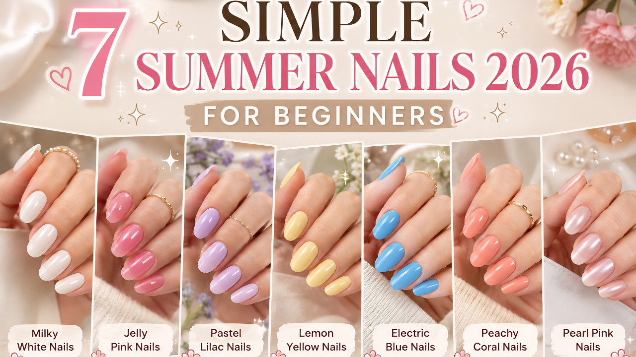 Simple Summer Nails