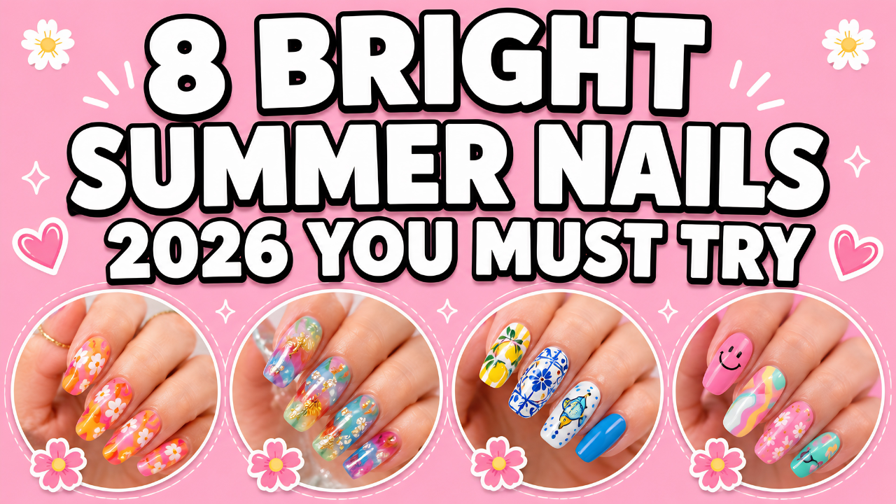 Bright Summer Nails