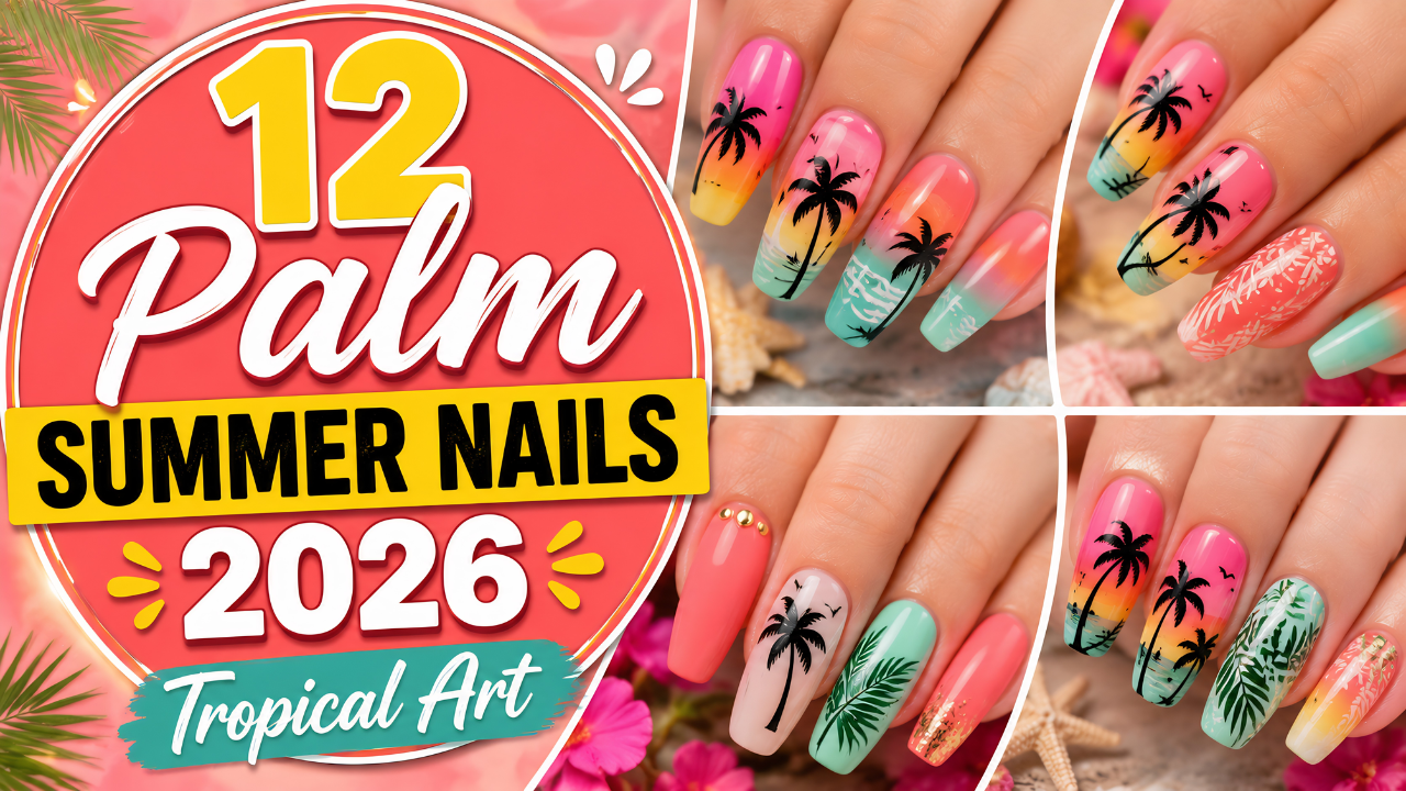 Palm Summer Nails