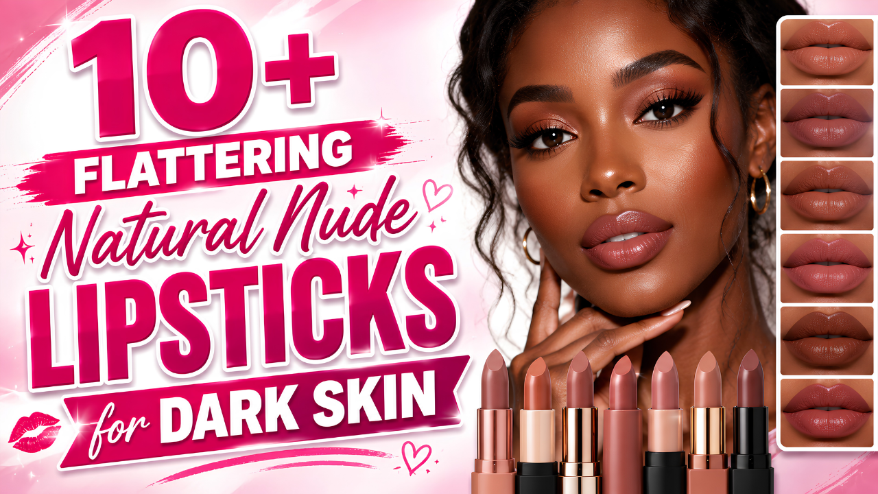 Flattering Natural Nude Lipsticks for