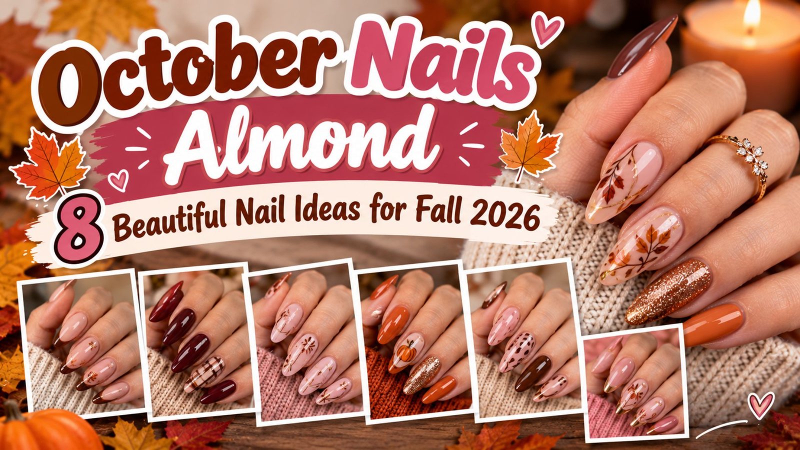 October Nails Almond