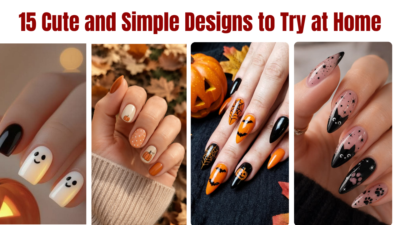 Easy DIY Halloween Nails